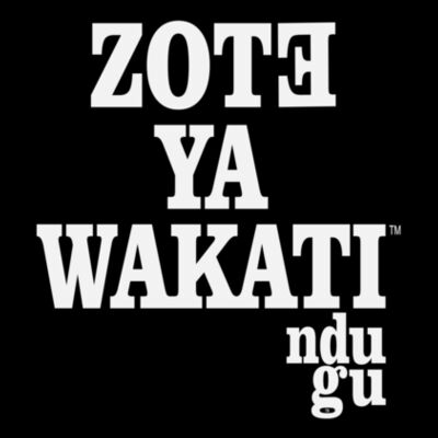 ZOTE YA WAKATI (ADT SWAHILI) - PREMIUM MEN'S S/S TEE - BLACK Design