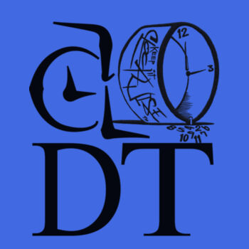 ADT PLUS LOGO - PREMIUM MEN'S S/S TEE - ROYAL BLUE Design