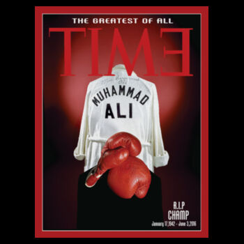 GREATEST OF ALL TIME - PREMIUM MEN'S S/S TEE - BLACK Design