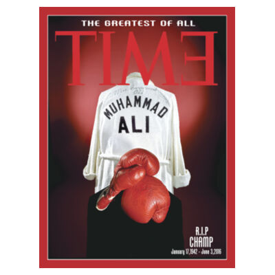 GREATEST OF ALL TIME - PREMIUM MEN'S S/S TEE - WHITE Design