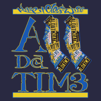 ADT CALI INVERT - PREMIUM MEN'S S/S TEE - NAVY Design