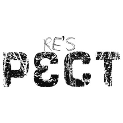 RE'S-PECT - PREMIUM UNISEX S/S TEE - WHITE Design
