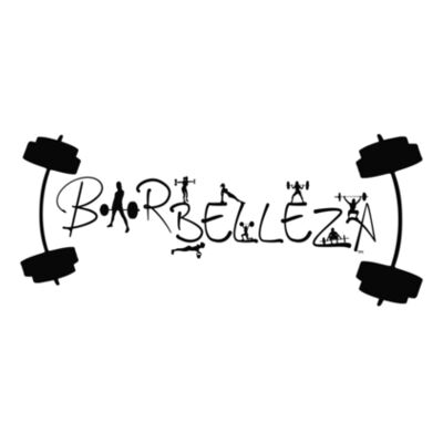 BARbelleza - PREMIUM WOMEN'S RACERBACK TANK TOP - WHITE Design