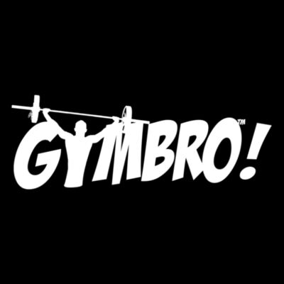 GYMBRO! - PREMIUM MEN'S TANK  TOP - BLACK Design