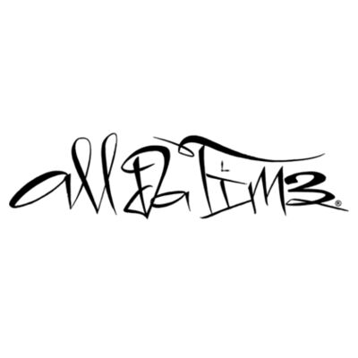 ALL DA TIM3 SCRIPT - PREMIUM MEN'S S/S TEE - WHITE Design
