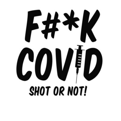 F#*K COVID - PREMIUM MEN'S S/S TEE - WHITE - N54U7D Design