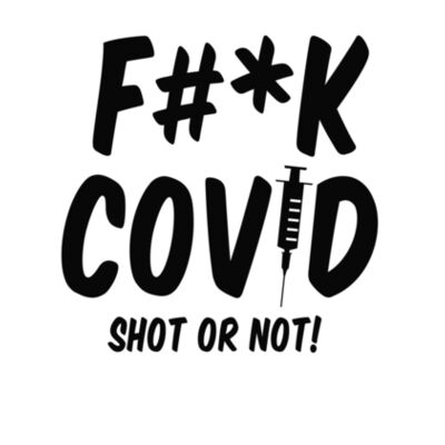 F#*K COVID - PREMIUM PULLOVER HOODIE - WHITE - 2ERJS9 Design