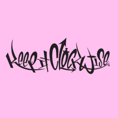 KEEP IT CLOCKWISE - PREMIUM LADIES S/S TEE - PINK Design