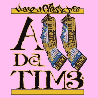 ADT CALI INVERT - PREMIUM LADIES TEE - PINK - K1HP2G Design