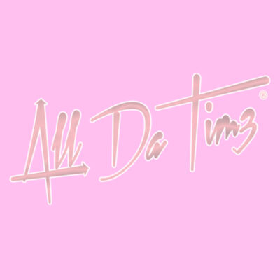 ADT SCRIPT - PREMIUM LADIES S/S TEE - PINK - BVM1QG Design