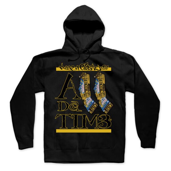 ADT CALI INVERT - PREMIUM UNISEX PULLOVER HOODIE - BLACK Thumbnail