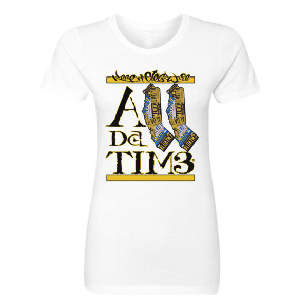 ADT CALI INVERT - PREMIUM LADIES TEE - WHITE Thumbnail