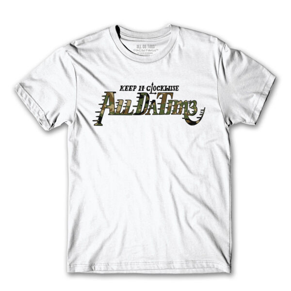 ADT CAMO LAKER - PREMIUM MEN'S S/S TEE - WHITE Thumbnail