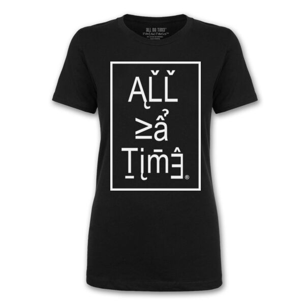 CHEMISTRY - PREMIUM LADIES S/S TEE - BLACK Thumbnail