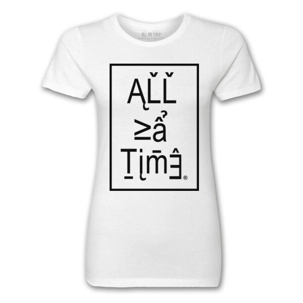 CHEMISTRY - PREMIUM LADIES S/S TEE - WHITE Thumbnail