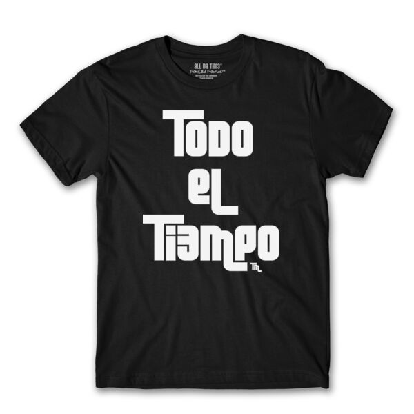 TODO EL TIEMPO - PREMIUM MEN'S S/S TEE - BLACK Thumbnail