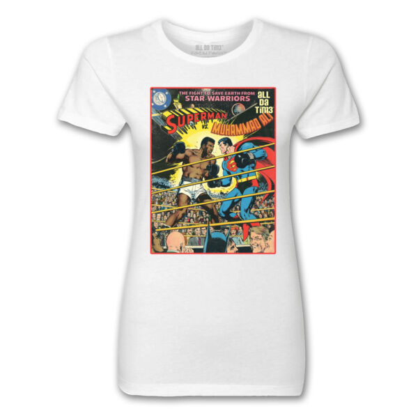 ALI COMIC - PREMIUM MEN'S S/S TEE - BLACK Thumbnail
