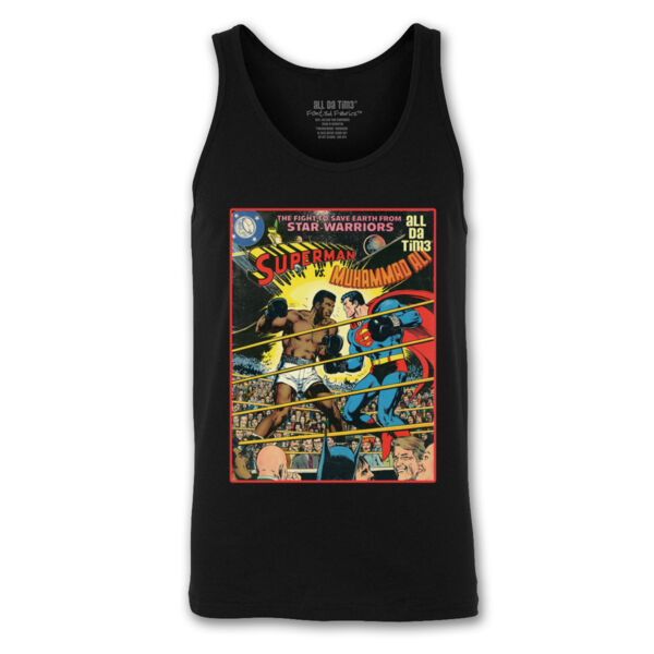 ALI COMIC - PREMIUM MEN'S TANK TOP - BLACK Thumbnail