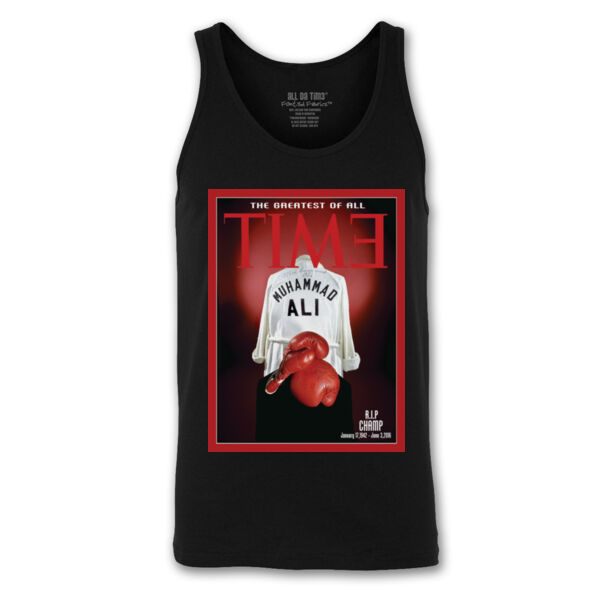 GREATEST OF ALL TIME - PREMIUM MEN'S TANK TOP - BLACK Thumbnail