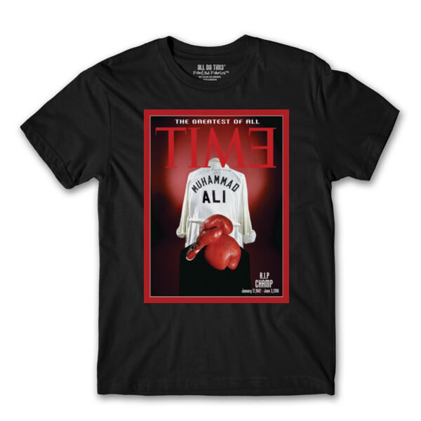 GREATEST OF ALL TIME - PREMIUM MEN'S S/S TEE - BLACK Thumbnail
