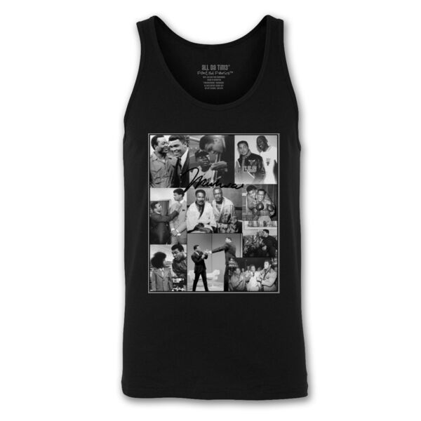 ALI COLLAGE - PREMIUM MEN'S TANK TOP - BLACK Thumbnail