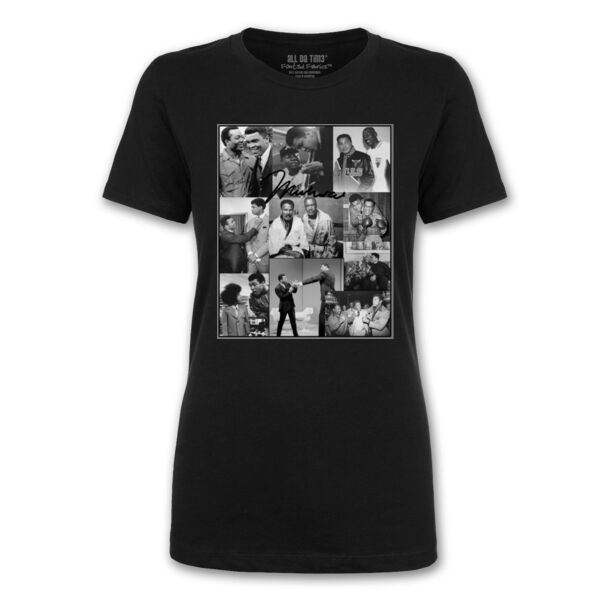 ALI COLLAGE - PREMIUM LADIES S/S TEE - BLACK Thumbnail