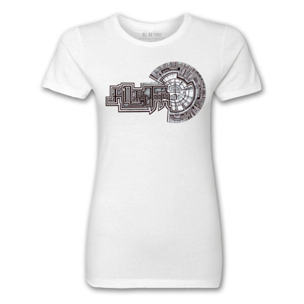 GRAFFITI - PREMIUM LADIES S/S TEE - WHITE Thumbnail