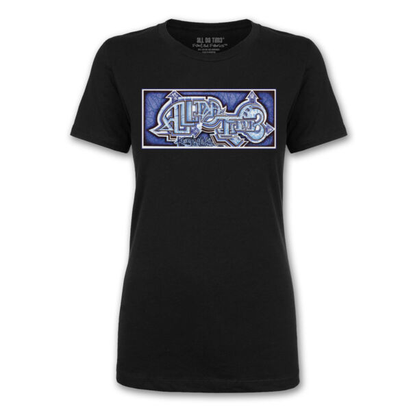 BLUE GRAFF - PREMIUM LADIES S/S TEE - BLACK Thumbnail