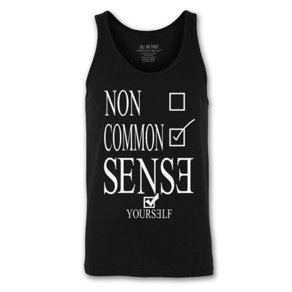 CHECK YOURSELF - PREMIUM MEN'S TANK TOP - BLACK Thumbnail