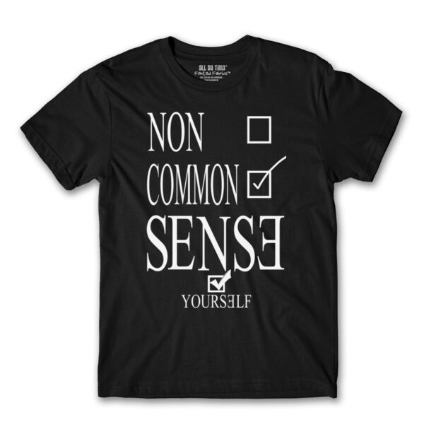 CHECK YOURSELF - PREMIUM MEN'S S/S TEE - BLACK Thumbnail