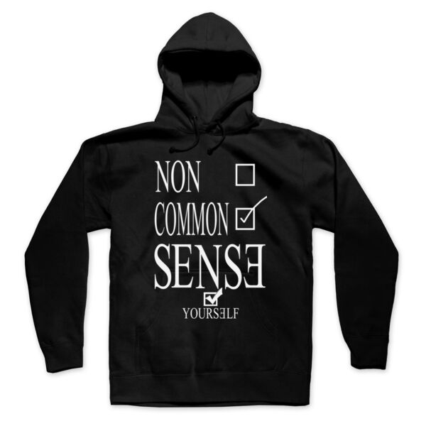 CHECK YOURSELF - PREMIUM UNISEX PULLOVER HOODIE - BLACK Thumbnail
