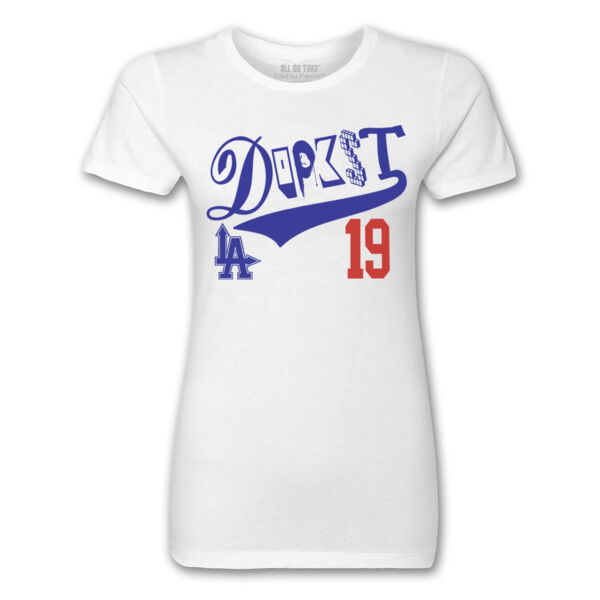 DOP3ST - PREMIUM LADIES S/S TEE - WHITE Thumbnail