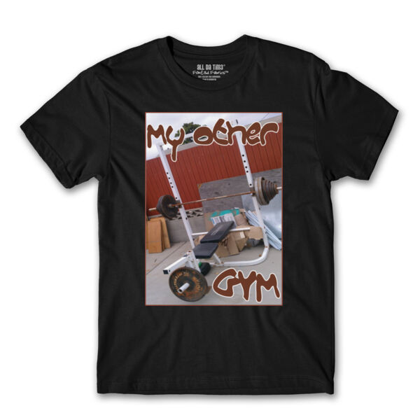 MY OTHER GYM - PREMIUM MEN'S S/S TEE - BLACK Thumbnail