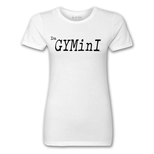 GYMINI - PREMIUM WOMEN'S S/S TEE - WHITE Thumbnail
