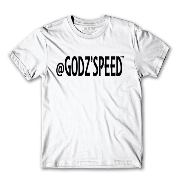 GODZSPEED - PREMIUM MEN'S S/S TEE - WHITE Thumbnail