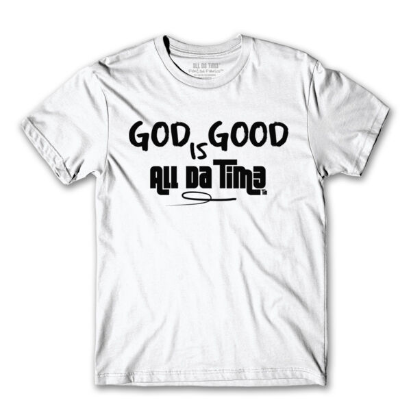 GOD IS GOOD ALL DA TIM3 - PREMIUM MEN'S S/S TEE - WHITE - 36NQ5A Thumbnail