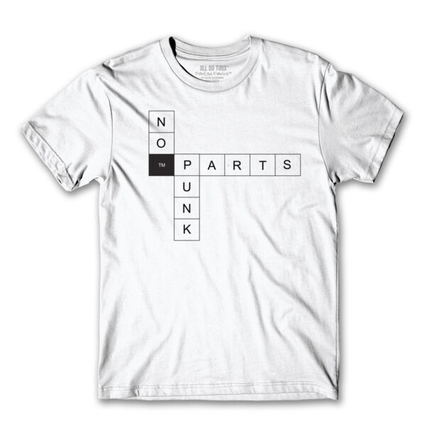 NO PARTS - PREMIUM MEN'S S/S TEE - WHITE - P6E3KT Thumbnail