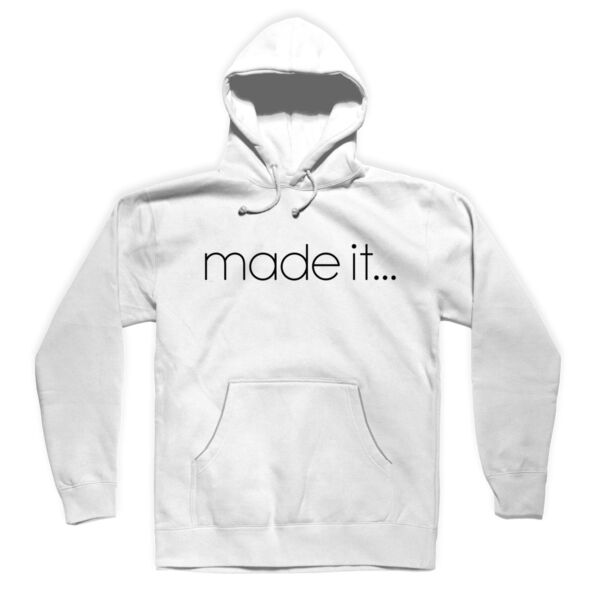 MADE IT - PREMIUM PULLOVER HOODIE - WHITE - JGM7DQ Thumbnail