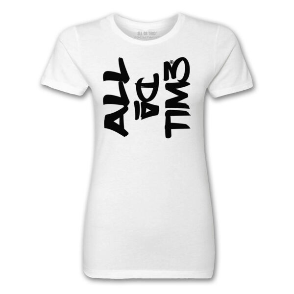 SIDEWAZ3 - PREMIUM LADIES S/S TEE - WHITE - PCWZ3J Thumbnail