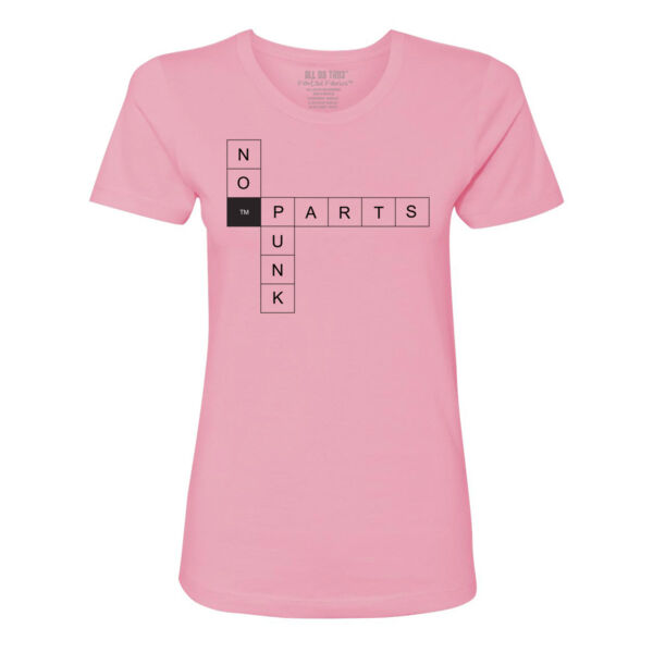 NO PARTS - PREMIUM LADIES S/S TEE - PINK - E9F3YQ Thumbnail