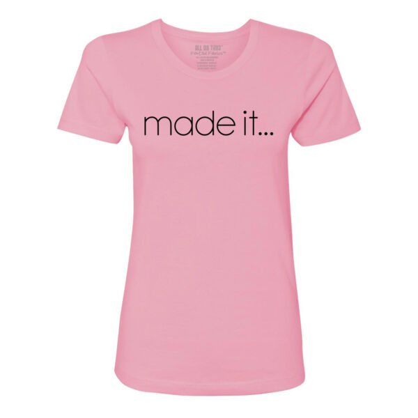 MADE IT - PREMIUM MEN'S S/S TEE - LIGHT PINK - ET9AWR Thumbnail