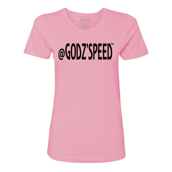 GODZSPEED - PREMIUM LADIES S/S TEE - PINK - EB9YJS Thumbnail