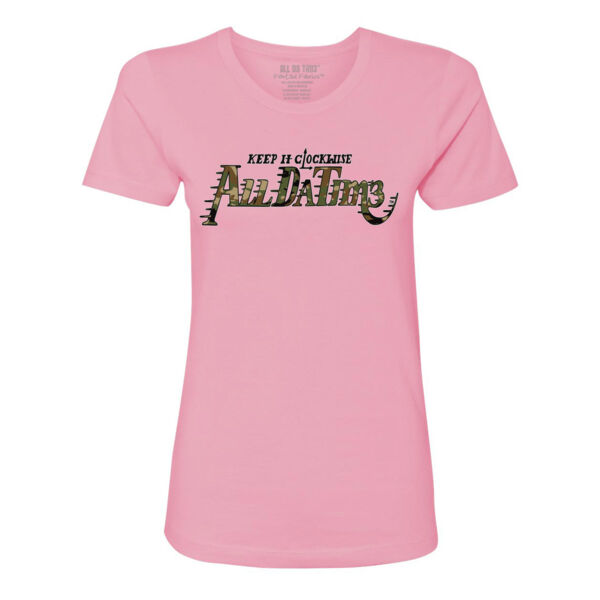 ADT CAMO LAKER - PREMIUM LADIES S/S TEE - PINK - U4GVXB Thumbnail