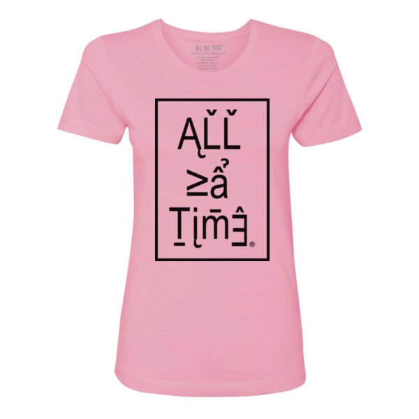 CHEMISTRY - PREMIUM LADIES S/S TEE - PINK - CP3912 Thumbnail