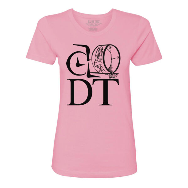 ADT PLUS LOGO - PREMIUM LADIES S/S TEE - PINK - 5D6KUH Thumbnail