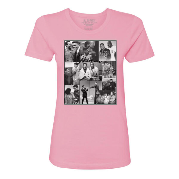 ALI COLLAGE - PREMIUM LADIES S/S TEE - PINK - P6CGB8 Thumbnail