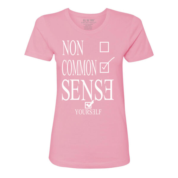 CHECK YOURSELF - PREMIUM LADIES S/S TEE - PINK - M5QWRB Thumbnail