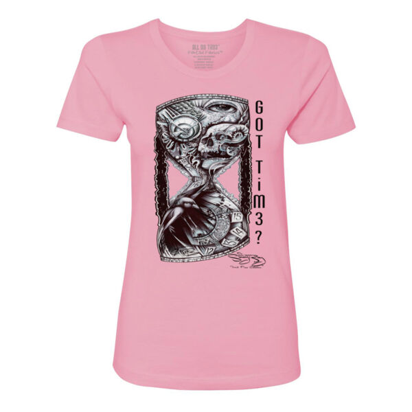 GOT TIME? - PREMIUM LADIES S/S TEE - PINK - A8XMQ4 Thumbnail