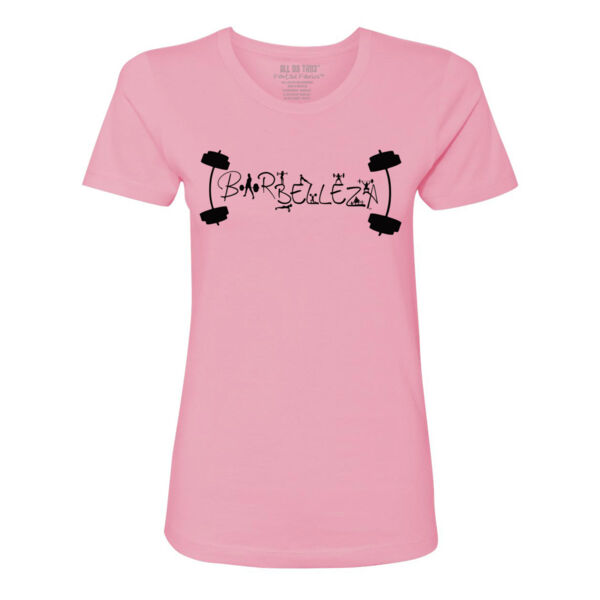 BARBELLEZA - PREMIUM WOMEN'S S/S TEE - PINK - A1ZDWX Thumbnail