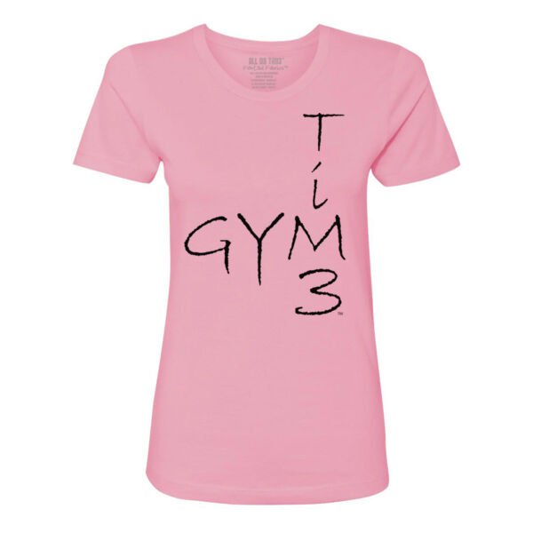 GYM TIM3 - PREMIUM WOMEN'S S/S TEE - PINK - Z8UK1X Thumbnail